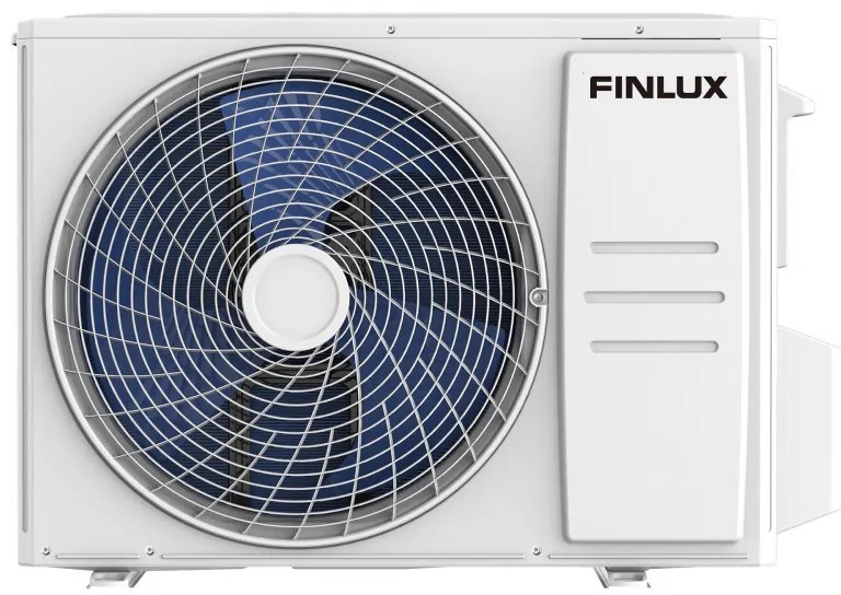 Aparat de aer conditionat inverter Finlux 12NE58XUM, 12000 BTU, 30 m², A+++, Wi-Fi, Schimbator de caldura acoperit cu aur, Filtru cu plasma, Mod 8C, Alb