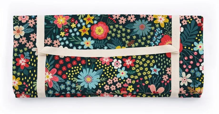 Pătură pentru picnic 140x170 cm Flower Blossom – Folkifreckles
