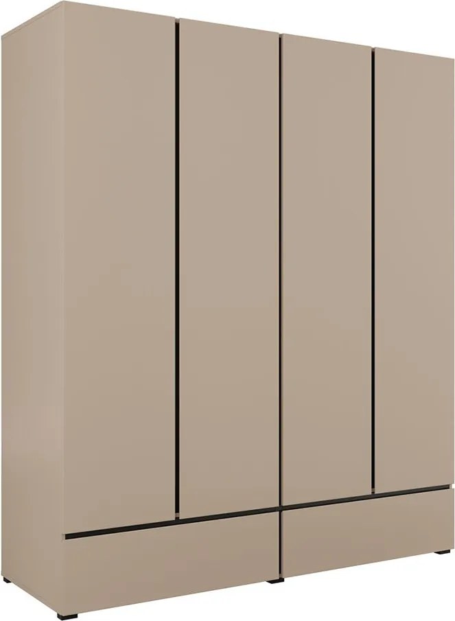 Dulap lemn masiv Orion, 180 × 210 × 60 cm - Stejar deschis