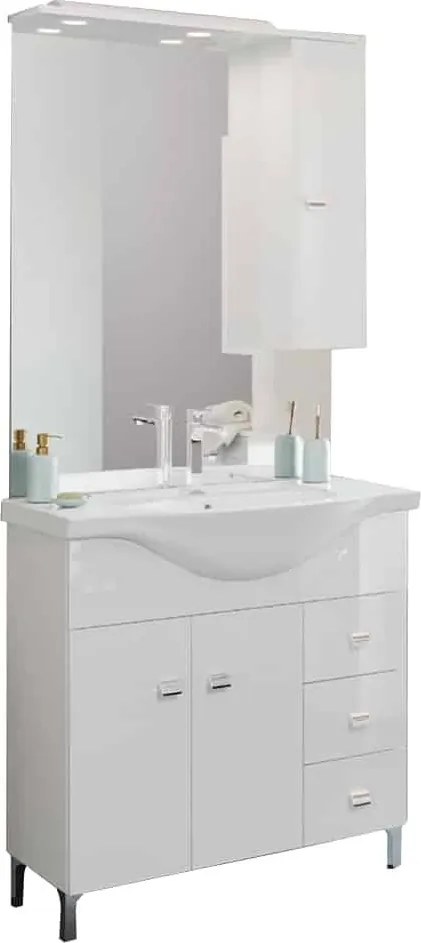 Set lemn masiv Mobilier Baie Luna 85cm Model D3