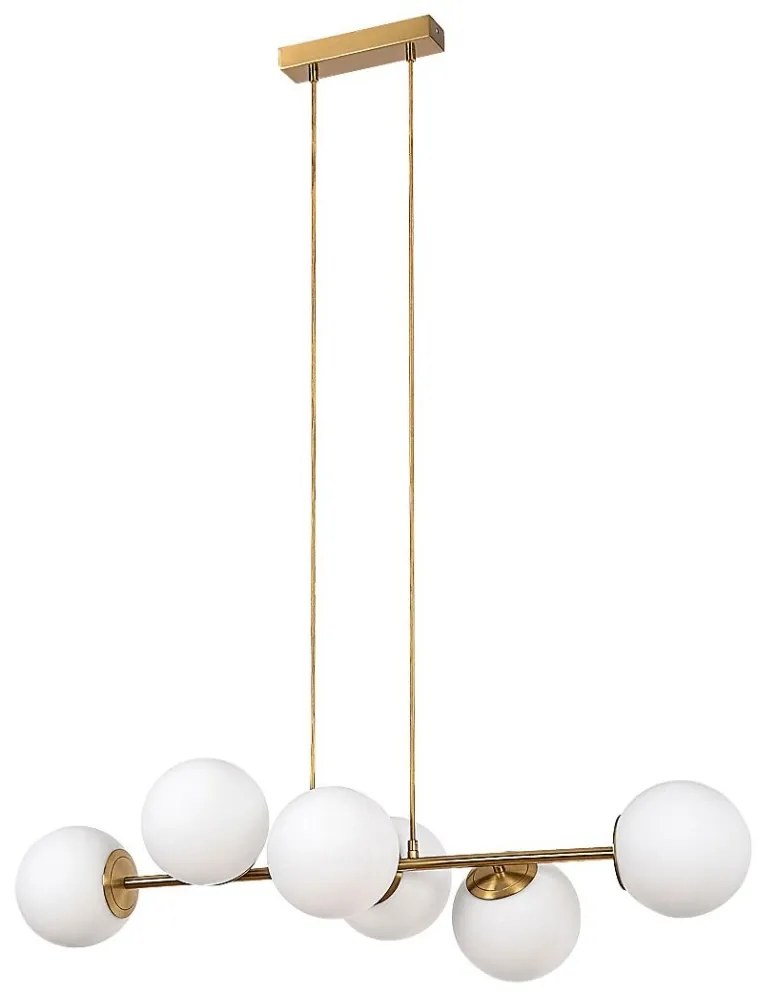 Lustra suspendata cu 6 surse de lumina design modern Kiara