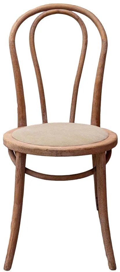 Scaun dining, bej, din bumbac, Icon