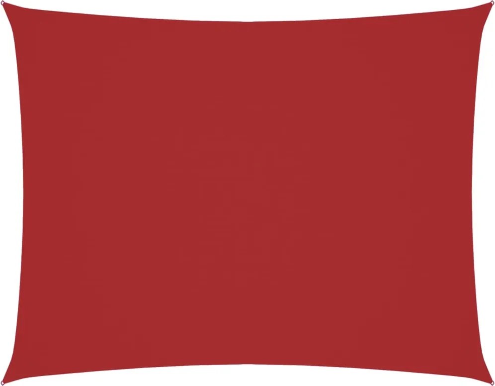 vidaXL Parasolar, roșu, 2x3,5 m, țesătură oxford, dreptunghiular