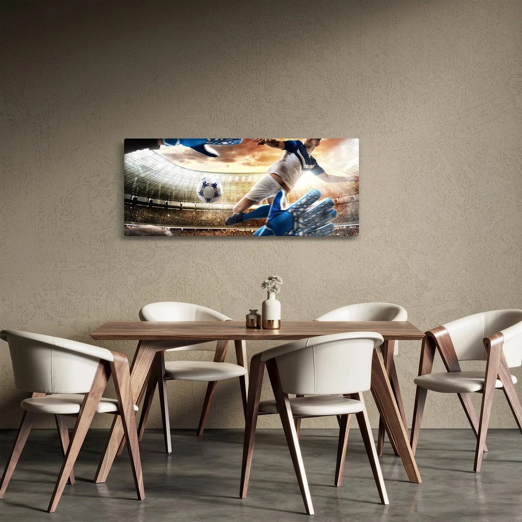 Tablou - Fotbalist (120x50 cm)