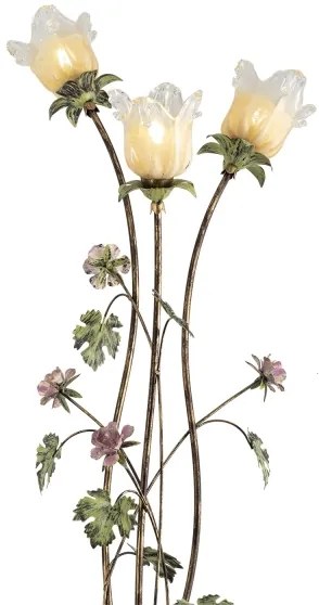 Lampadar ROSALIA 3xE14/40W/230V galben