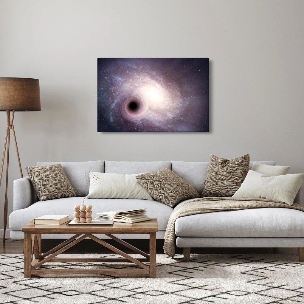 Tablou - Galaxii spiralate (90x60 cm)