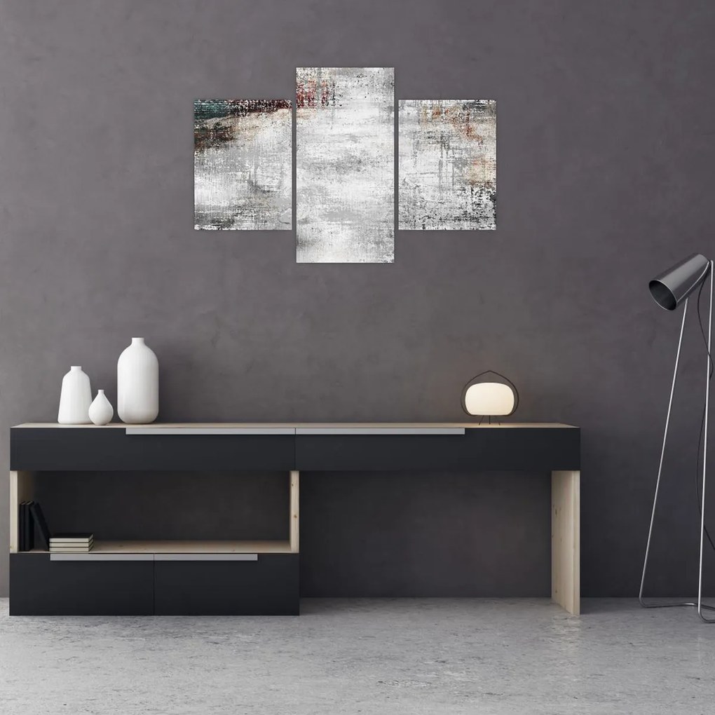 Tablou - Abstract pânză texturată (90x60 cm)