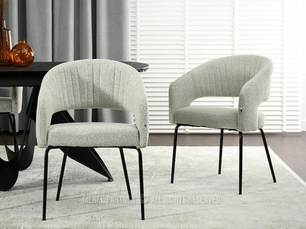 Scaun Kim (bej + negru). 1111087