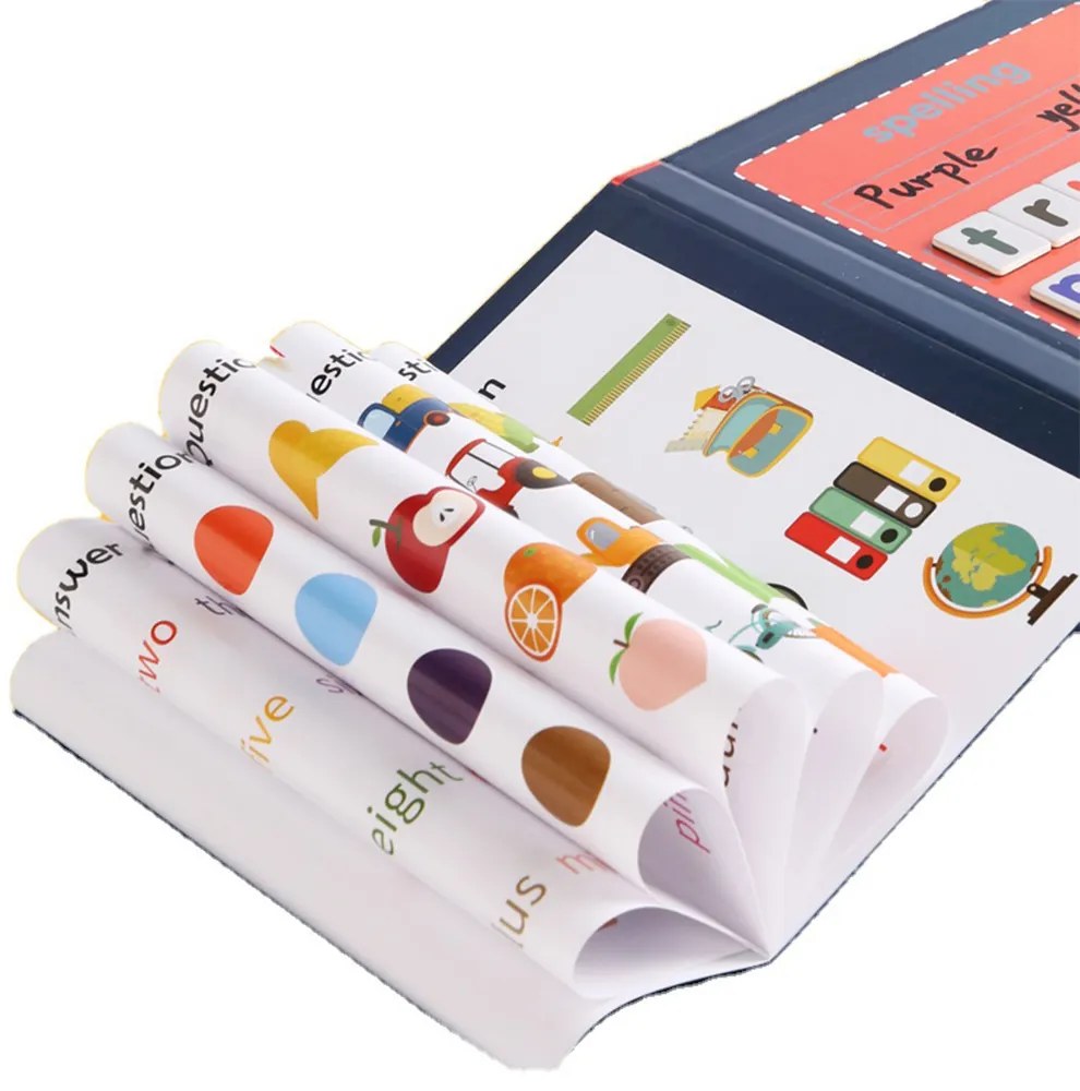 Jucărie magnetică pentru învățarea limbii engleze