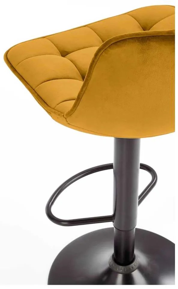 Scaun de bar Kinsley, galben