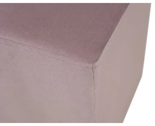 Taburet SIX, 40 x 40 cm, roz