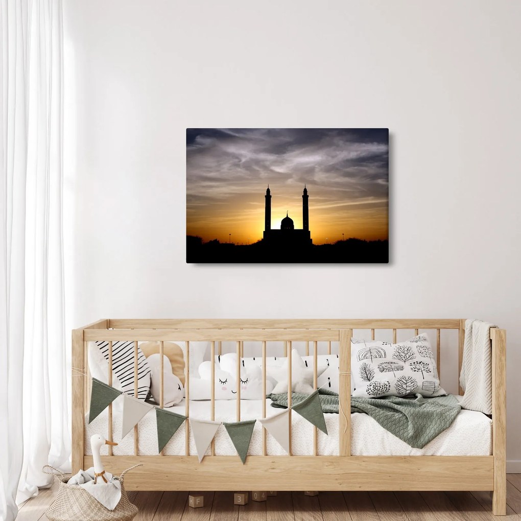 Tablou cu obiect istoric (90x60 cm)