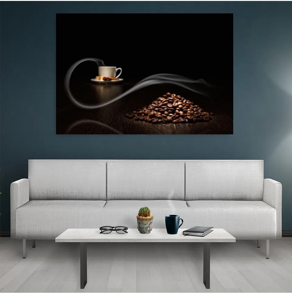 Tablou Canvas Bucatarie Morning Coffee 120x80 cm