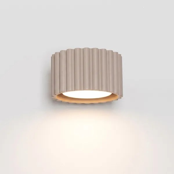 Sollux SL.2619 - Aplică de perete AURA 1xGX53/10W/230V taupe