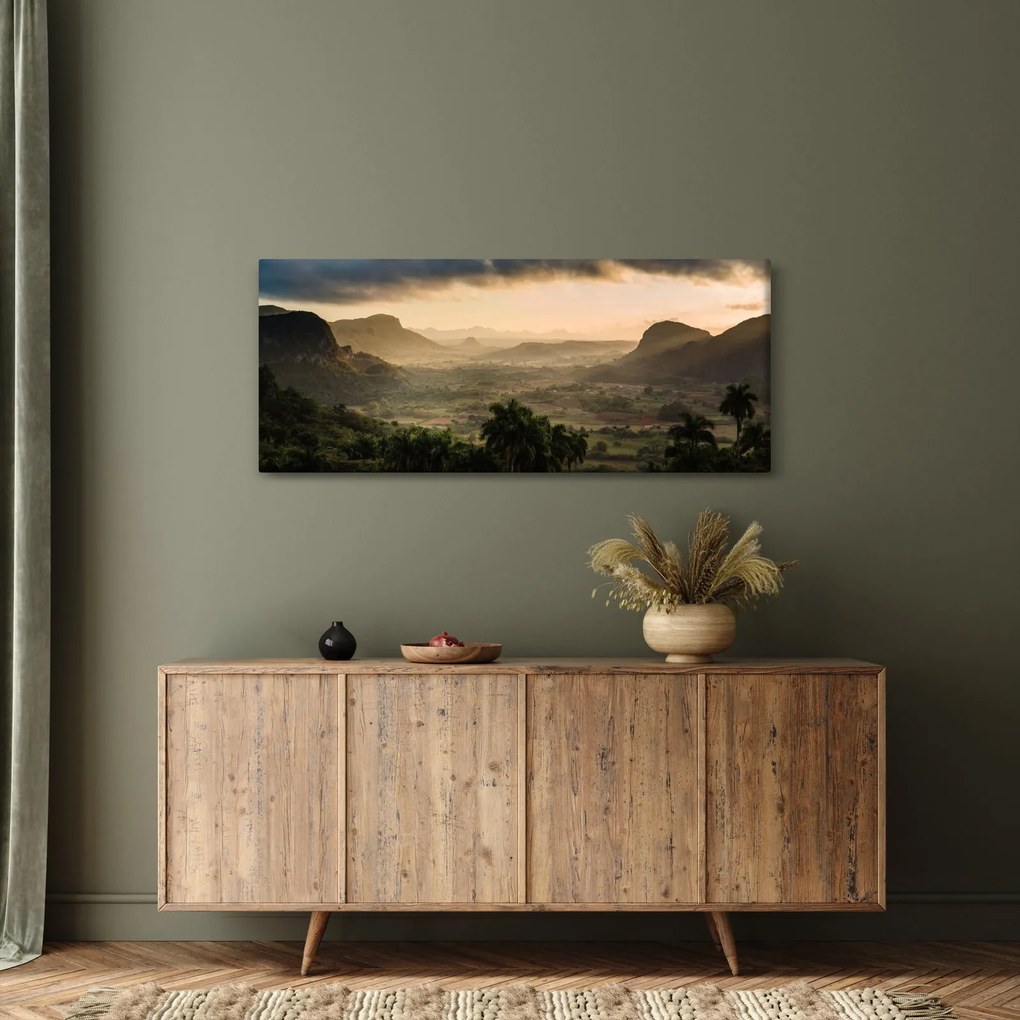 Tablou - Vîrfurile Cubaneze (120x50 cm)