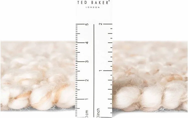 Covor tip traversă crem țesut manual din material bouclé 80x200 cm Notting Hill Portobello – Ted Baker