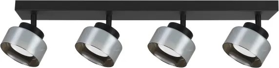 Brilagi - Spot AURA LUX 4xGX53/30W/230V, negru/fumuriu