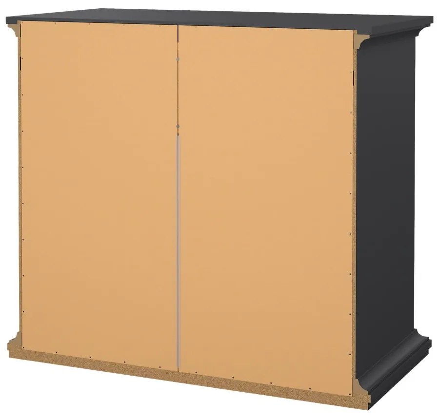 Comodă gri joasă 96x87 cm Paris – Tvilum