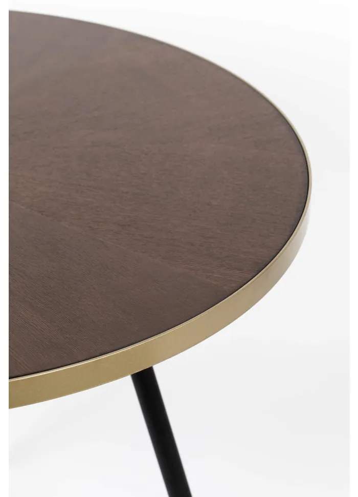 Masa dining rotunda nuc si alama Ø 91cm Denise