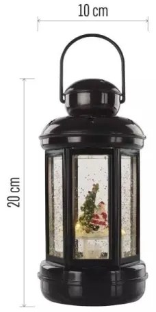 Decorațiune LED de Crăciun LED/3xAAA felinar