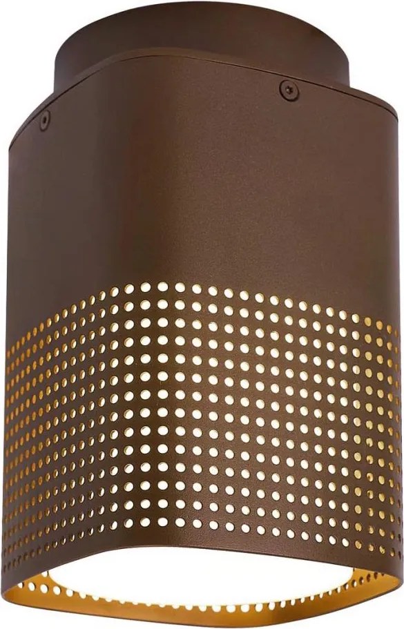 Nordlux - Plafonieră de exterior SIDARA, 1x E27, 15W, 230V, IP54, maro