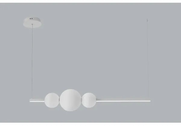 Lustră LED pe cablu dimabilă SANDRA LED/48W/230V albă Azzardo AZ4426