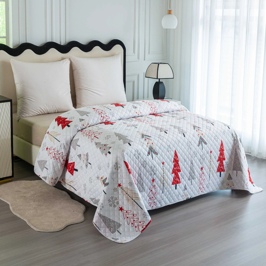 Cuvertura de pat JINGLE, alb Dimensiune: 170 x 210 cm