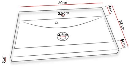 Mobilier baie Megasa I MDF (Alb + Alb) . 1104002