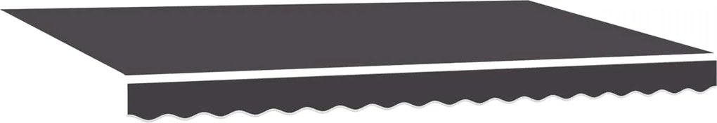 vidaXL Cortina Retractabilă Antracit 350 x 200 cm