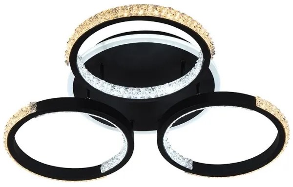 Lustră LED dimabilă aplicată LED/60W/230V 3000-6500K + telecomandă