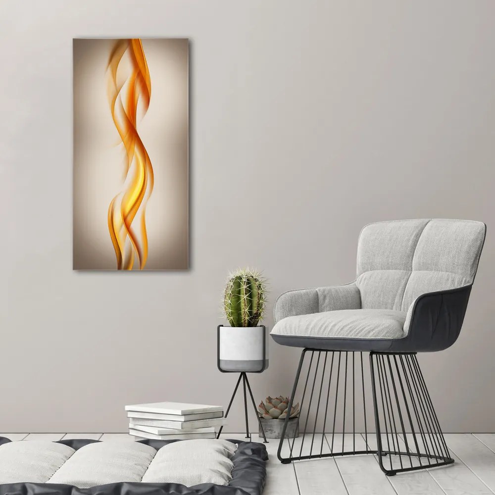Tablou canvas Valuri abstracte