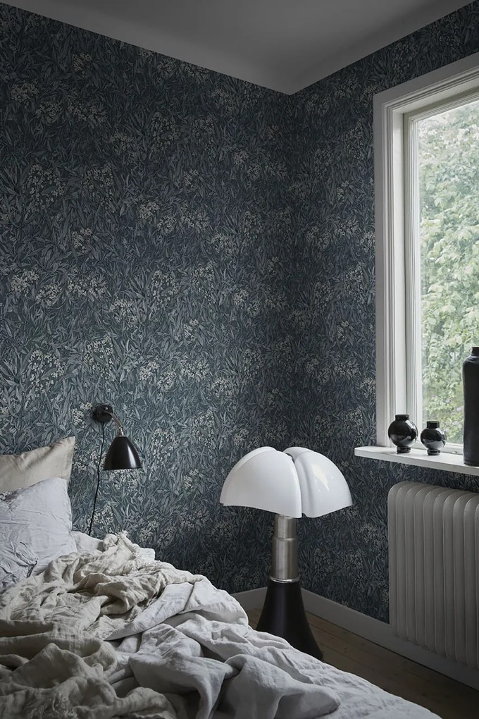 Tapet lavabil Malin Indigo Blue, Sandberg, 5.3mp / rola