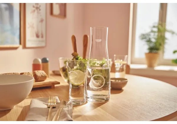 GROHE 40437000 - Set de 6 pahare BLUE, 250 ml, cristal/transparent