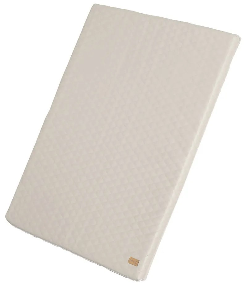 Saltea de joacă pentru copii bej 78x100 cm Greyish gesteppt – Roba