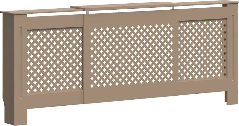 vidaXL Mască pentru calorifer, 205 cm, MDF