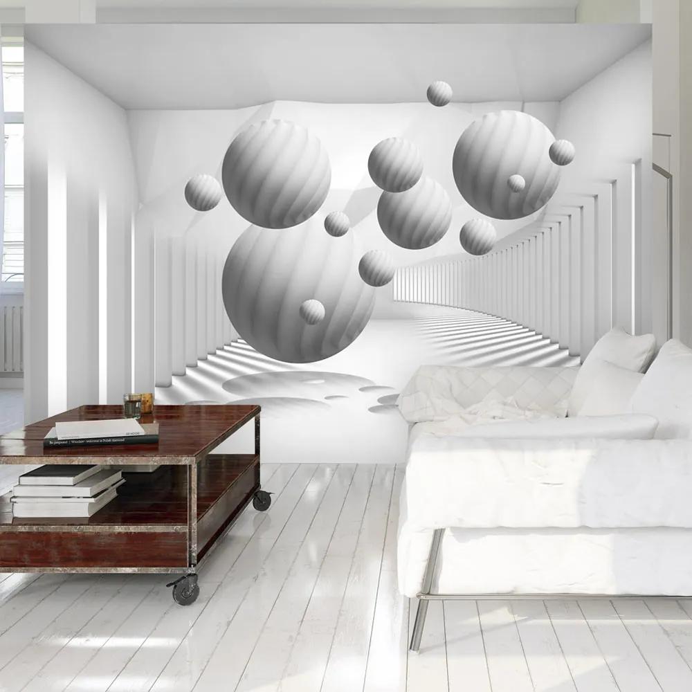 Fototapet Bimago - Balls in White + Adeziv gratuit 400x280 cm