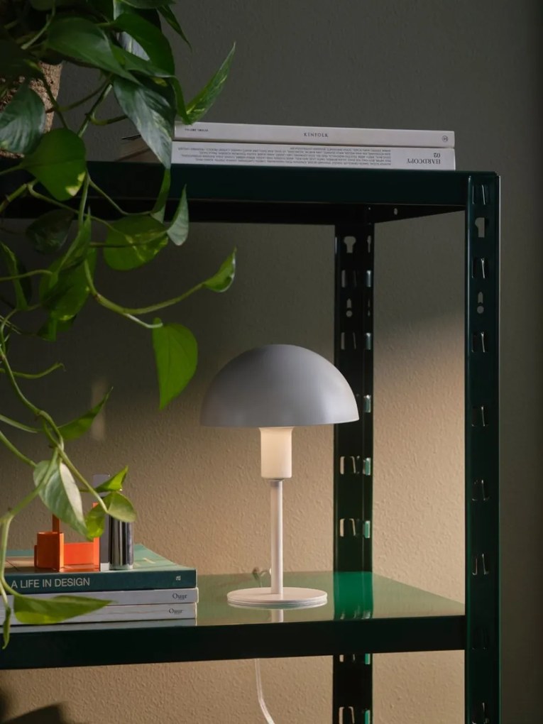 Veioza, lampa de masa design minimalist scandinav Ellen Mini Gri