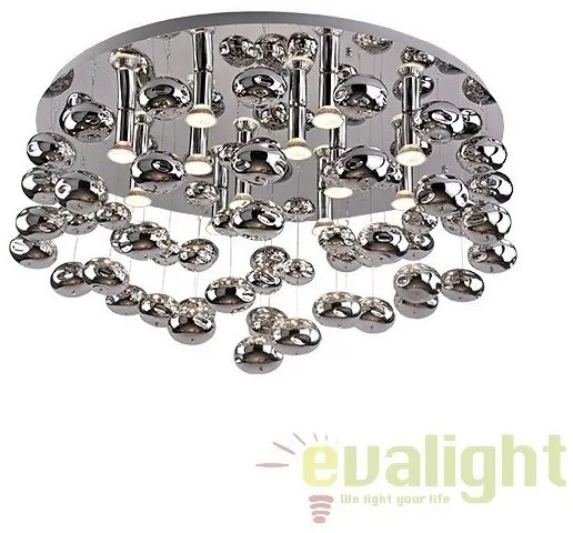Lustra moderna aplicata design deosebit 80cm Luvia CH