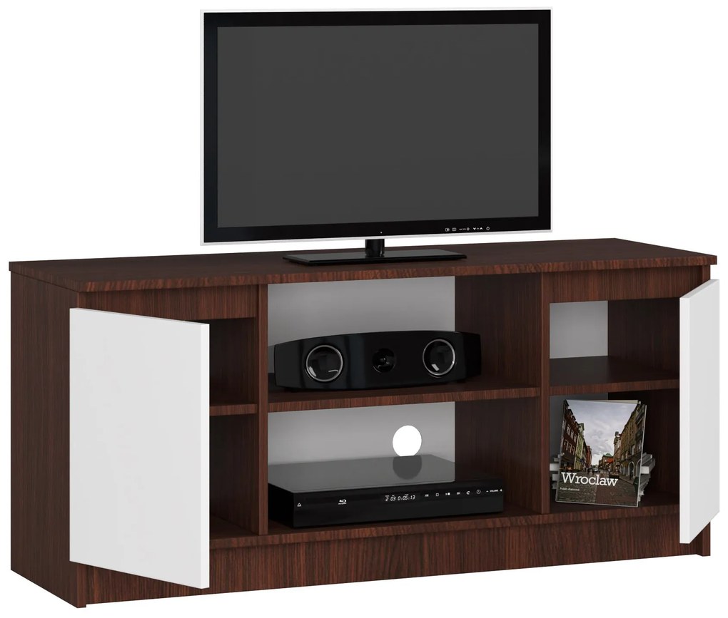 Masă TV Darian (wenge + Alb). 1068682