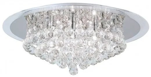 Plafoniera eleganta cristal K9 diam. 50cm Gloria DLU 2378/6/50 chrom OR
