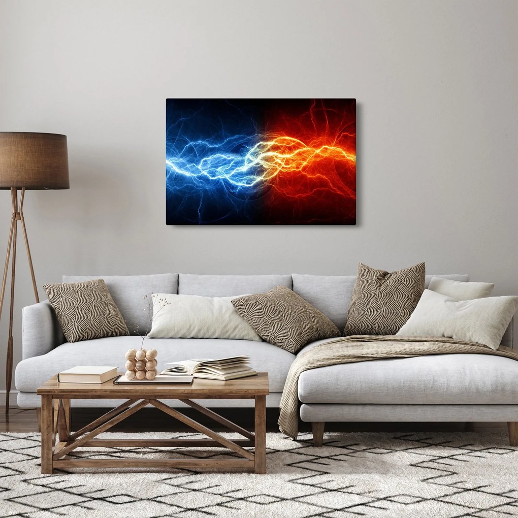 Tablou cu tensiunea de curent (90x60 cm)