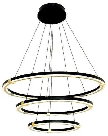 Lustră LED dimabilă pe cablu LED/235W/230V 3000-6500K + telecomandă