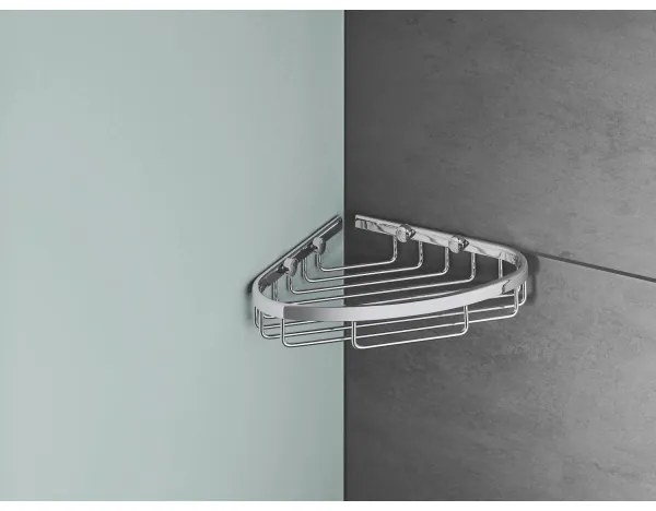 GROHE 41172000 - Poliță de colț QuickFix Start Cosmopolitan 30,3 × 5,3 cm crom