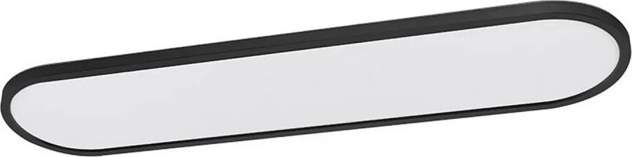 Top Light -LED plafonieră/suspensie OVAL LED/36W/230V 3000-6500K negru + telecomandă