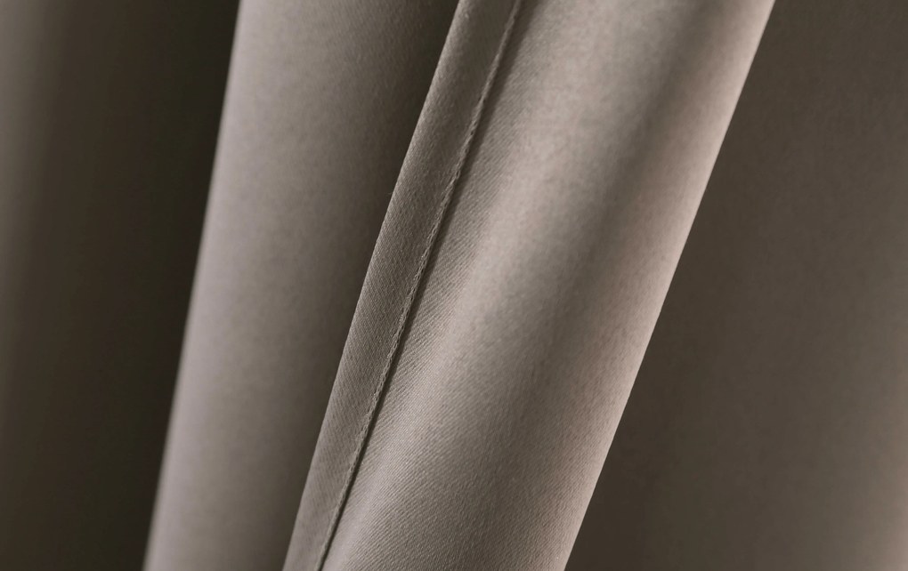 Draperie maro deschis OXFORD 140x250 cm Agatat: Rejansa