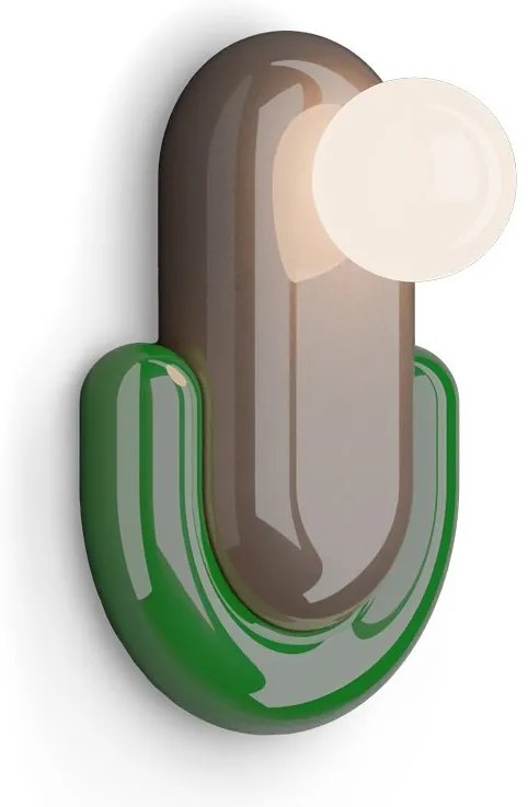 Aplica din ceramica design italian realizata manual Eclair