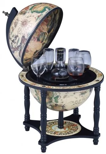 JG33006W-B BAR GLOB DE MASA 42 X 42 X 57 CM