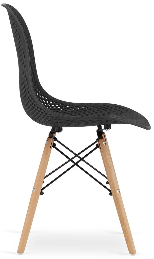 Scaun negru TROY