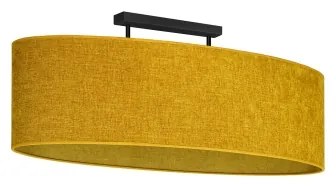 Lustră aplicată Duolla OVAL 2xE27/15W/230V maro