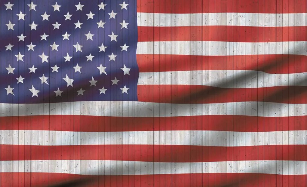 Fototapet - Steagul american (254x184 cm)